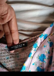Zara Floral Print Top