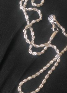 fine sterling Silver Chain Necklace it's not pure