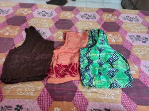 Set of 3 Readymade Blouses