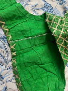 jaipuri green lehnga