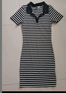 H&M divided Collar Bodycon Dress