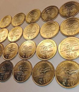 2025 Ten Rupee UNC AKAM Coins | 20 Pcs