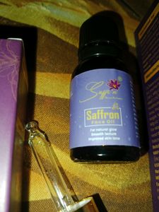 Sunscreen SPF 50 And Saffron Face Oil