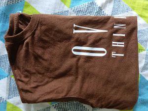 Brown Oversized Tshirt