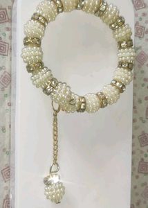 Pearl & Rhinestone Bracelet
