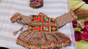 Diwali special gujarati traditional dress for baby