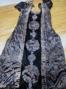 Elegant Block Print Kurta Dress