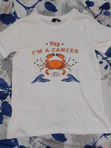 Horoscopic White Tshirt