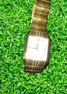 Classic Gold Titan Analog Watch