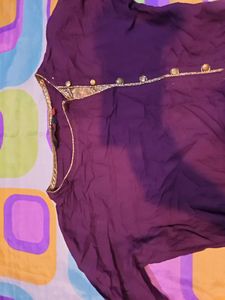 purple kurta
