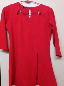 Red Party Top