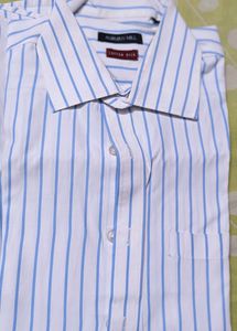 White Colour Full Hands Formal Shirt  Auburn Hill Brand