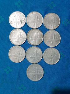 1 Rupee Cross Coins Unity In Diversity 10ps