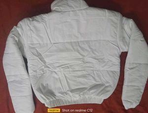 White Puffer Women Jacket - New with Tag