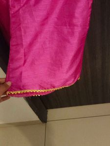 Girls&#39; Pink &amp; Gold Tunic Top