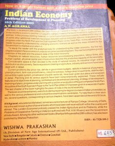 Indian Economy (Competitive Exam &amp; Higher Studies)