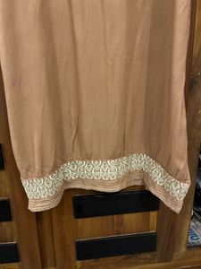 Elegant Brown Kurta Size XL