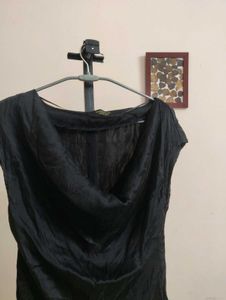 Black Cowl Top