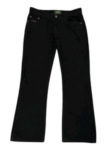 Black Straight Jeans
