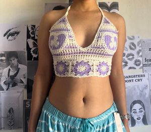 Floral Crochet Top