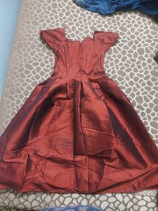 Chic Red Fit &amp; Flare Dress