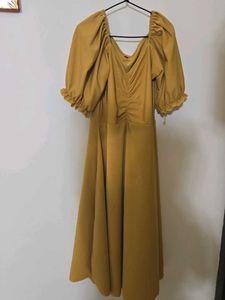 Mustard Yellow Dress