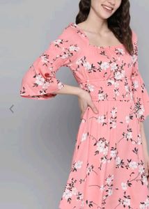 Floral Pink Dress