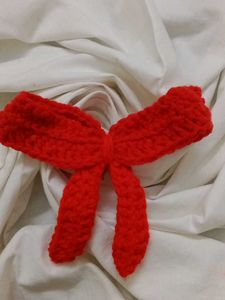 Crochet Bow Hair Accessories