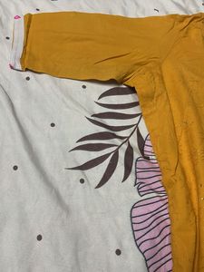 Yellow Kurti With Pant