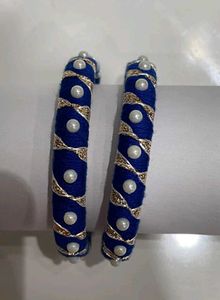 Blue &amp; Gold Bangles