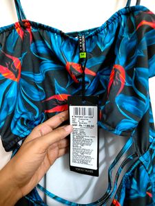 New With Tag! Tropical Bodycon Dress