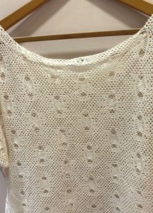 Crochet Knit Top