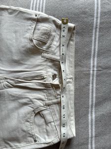 Off-White Straight Leg Jeans