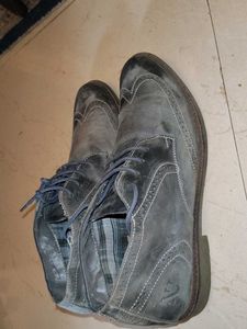 Faded grey finished, Numero Uno formal shoes