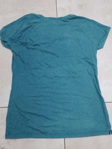 Teal V-Neck T-Shirt