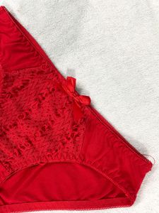 Red Laced Briefs
