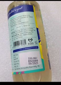 Plum Body Oil Hawaiian rumb