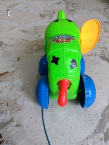 ELEPHANT Rope Pull Toy