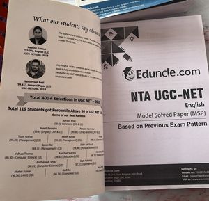 UGC-NET English Set Of 2 Guidebooks