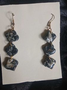 Marble Dangle Earrings