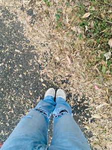 90&#39;s Wide Legs Light Wash Jeans