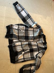 Cozy Plaid Flannel Jacket