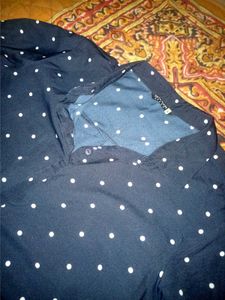 Dress polka dotted