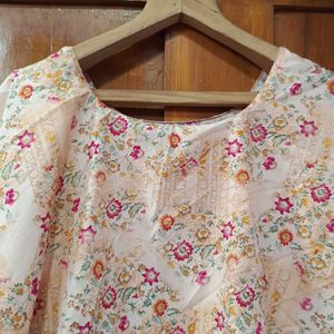 Floral Cape Dress
