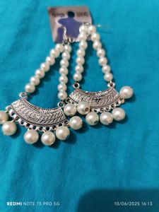 Earrings - Jhumkas and Pearl Drops