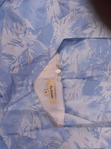 Sky Blue Cotton Dress