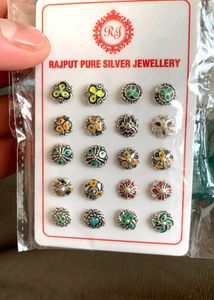 Pure Silver Earrings