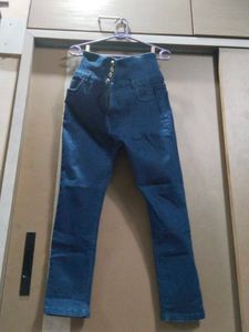 High Waisted Denim Jeans