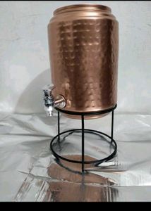 Copper Water Tank Tray Set