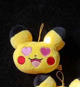 Pikachu Plush Keychain